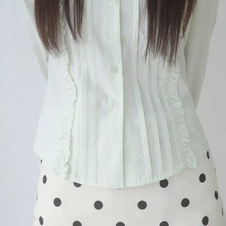 furiru pintuck shirt