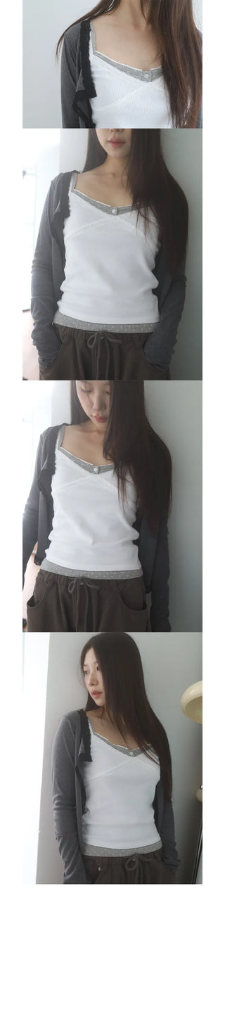 pioni lace top