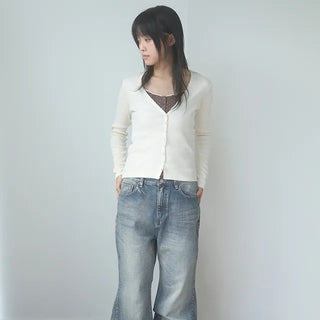 dori button cardigan