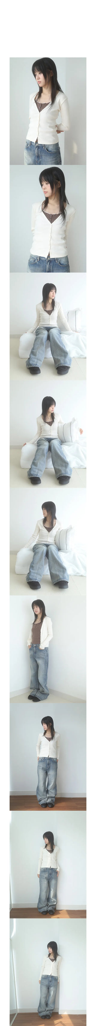 dori button cardigan