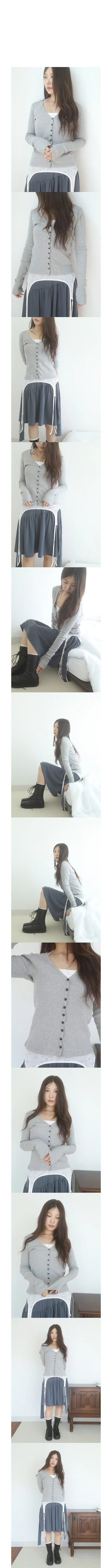 dori button cardigan