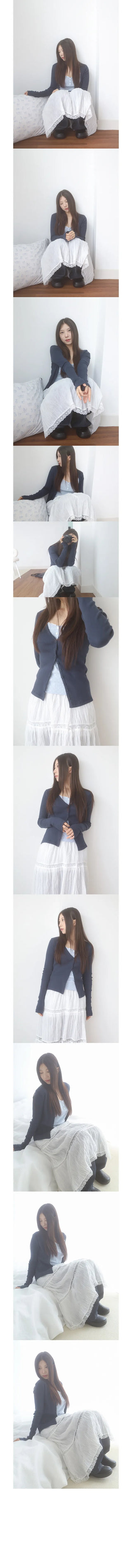 dori button cardigan