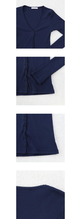 dori button cardigan