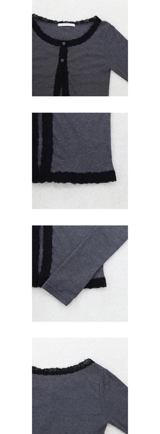 dasuto lace cardigan