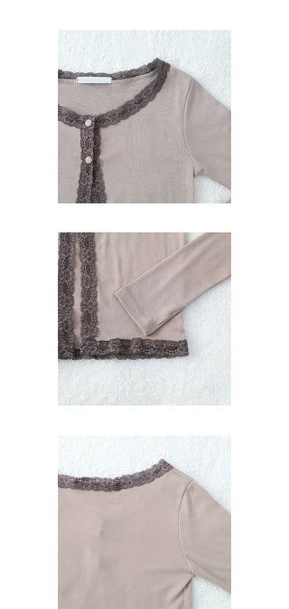 dasuto lace cardigan