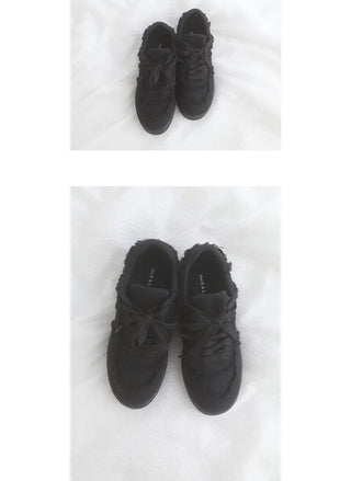 tassel string sneakers