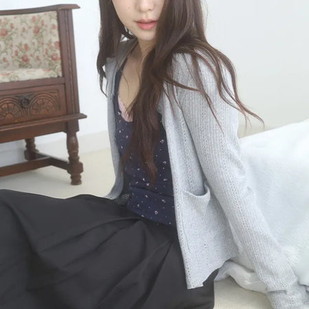belt pleats midi skirt