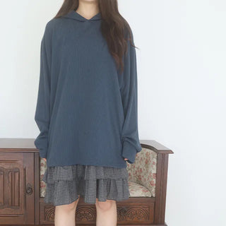 omori ribbed hood tee