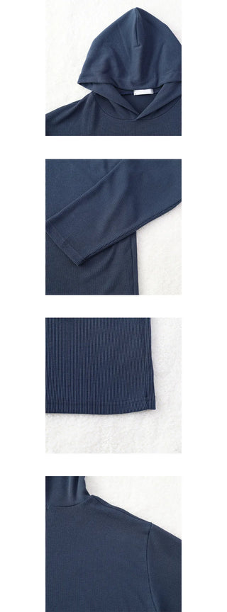omori ribbed hood tee