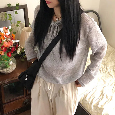 hood string knit