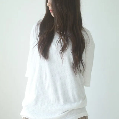 tsuyu lace tee