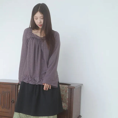 kakio lace tee