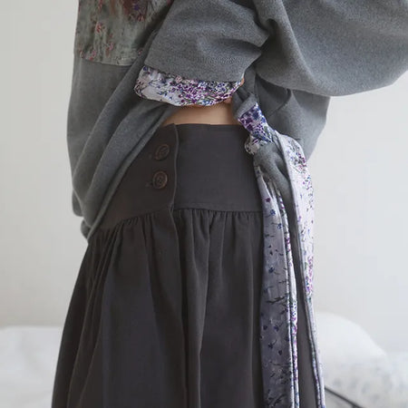 kawa midi skirt