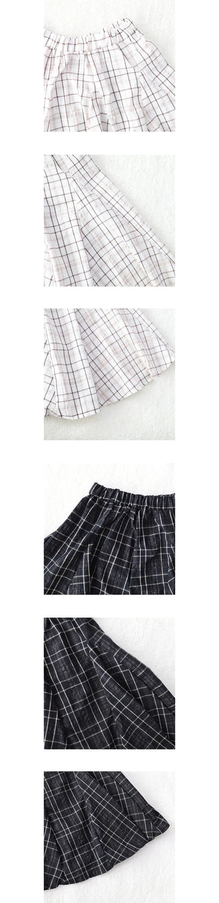 omio check skirt
