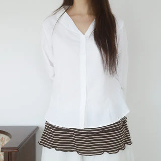 half collar shirt