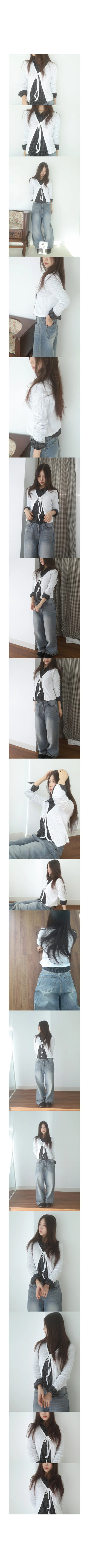 kyun ribbon cardigan