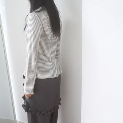 lani stripe cardigan