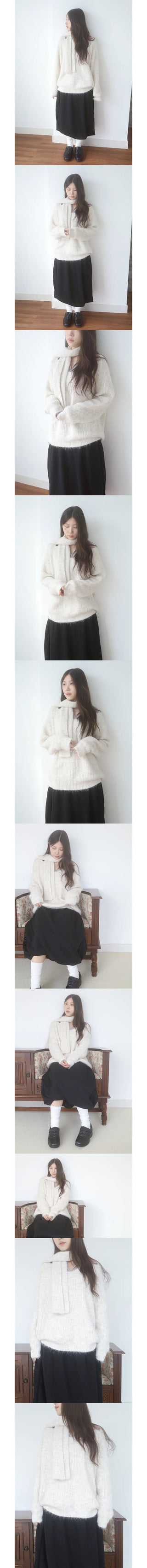 arimi muffler knit