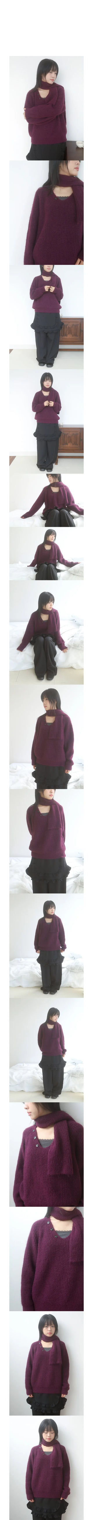 arimi muffler knit
