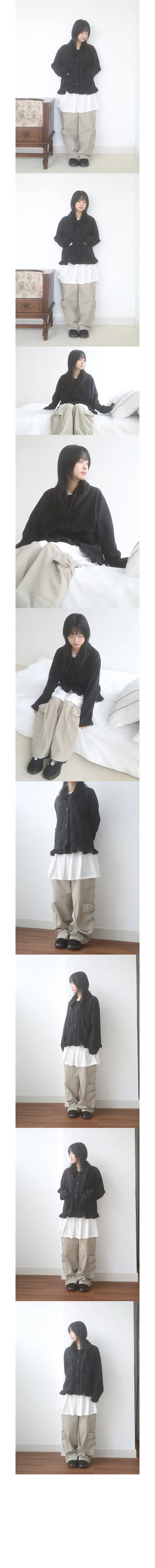 kelomi pocket cardigan