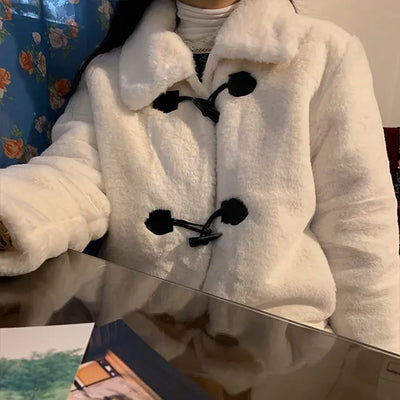 duffle fur mood jacket