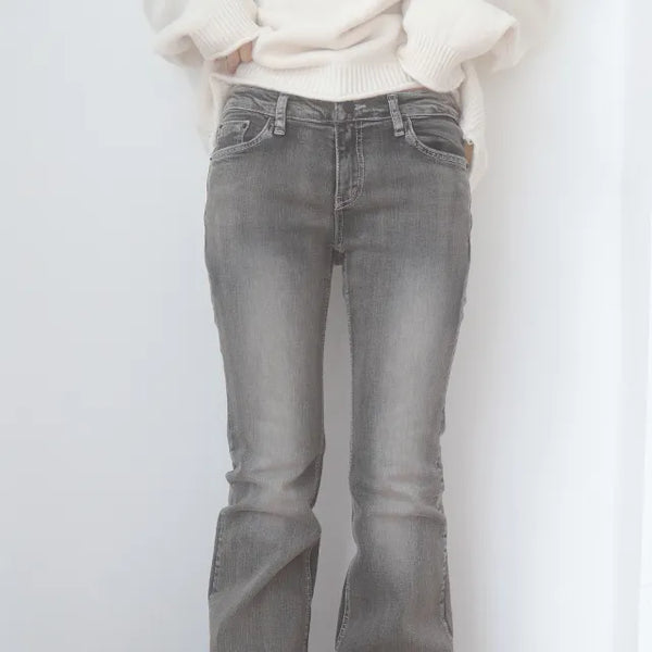 kumori boot-cut pants