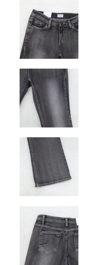 kumori boot-cut pants