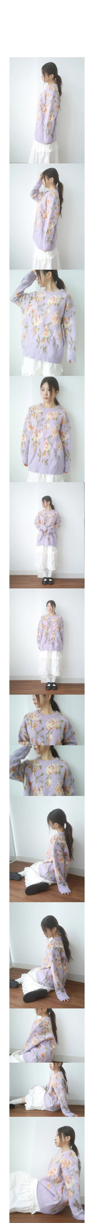 miru violet knit