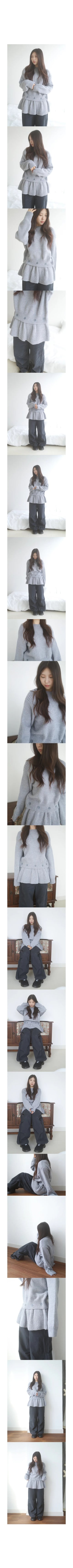ponari layered knit