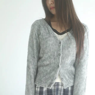 ururi button cardigan