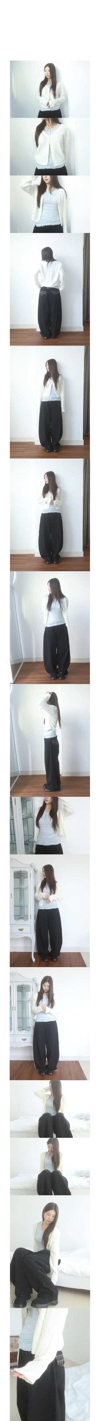 ururi button cardigan