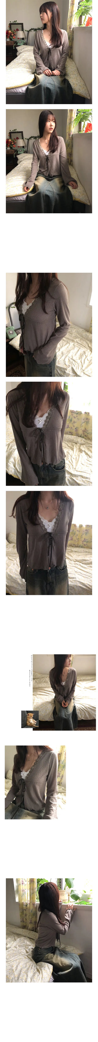 lace sora blouse