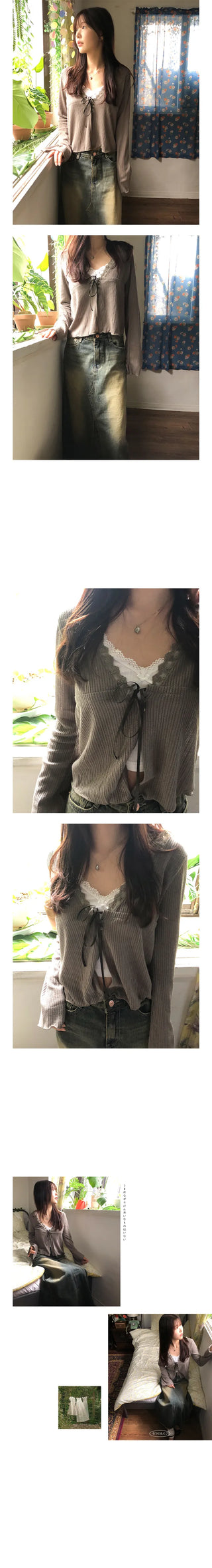 lace sora blouse
