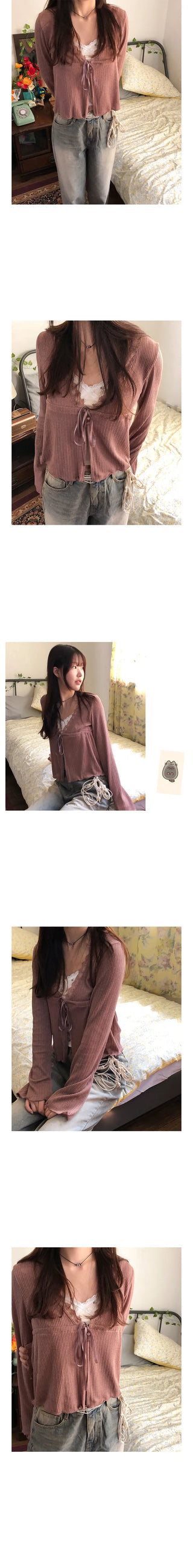 lace sora blouse