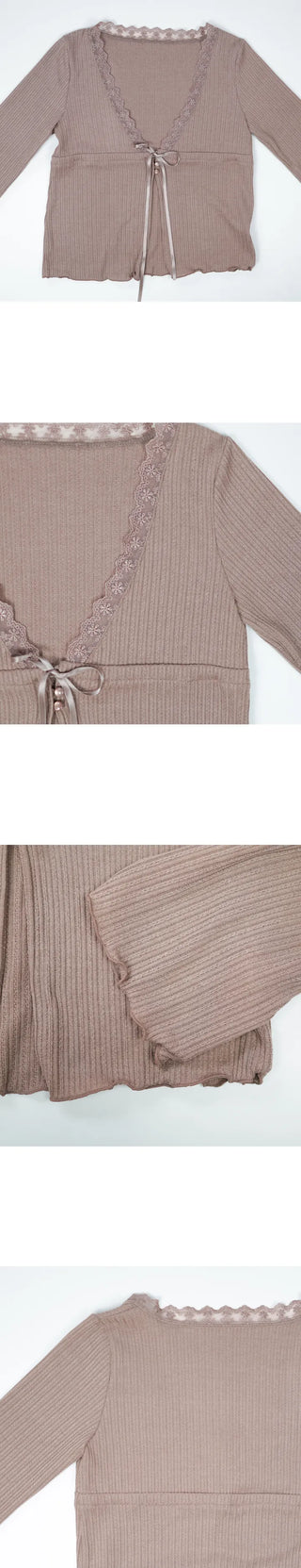 lace sora blouse