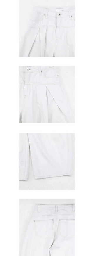 monu pintuck pants