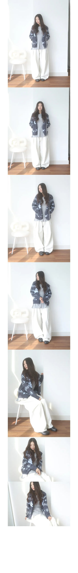 rabbit pocket knit cardigan