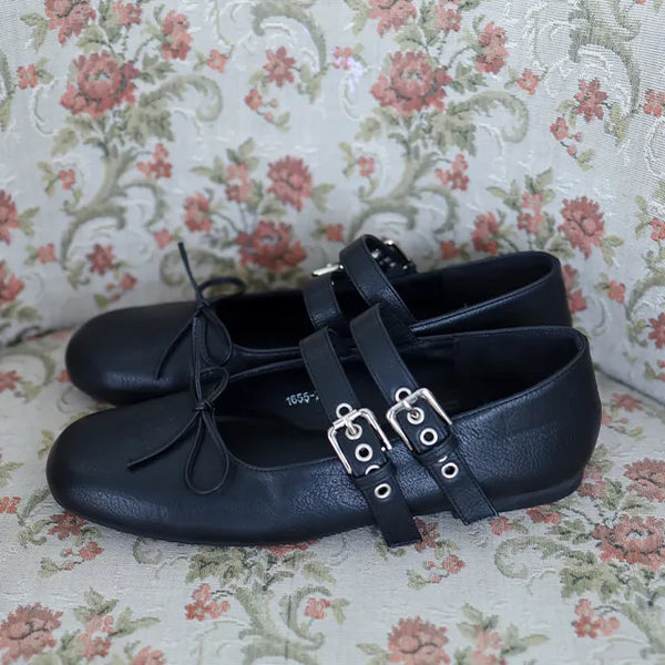 two belt loafer