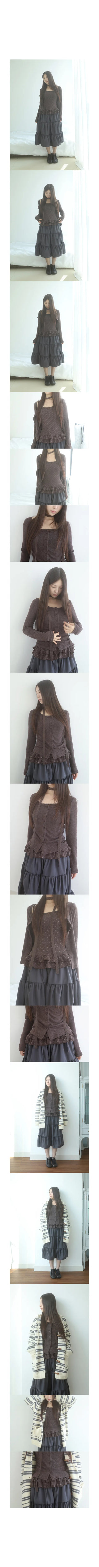 melu top cardigan