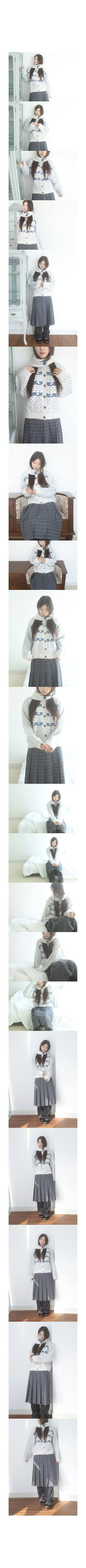 lune ribbon cardigan