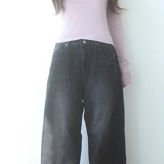 mona dark wide pants