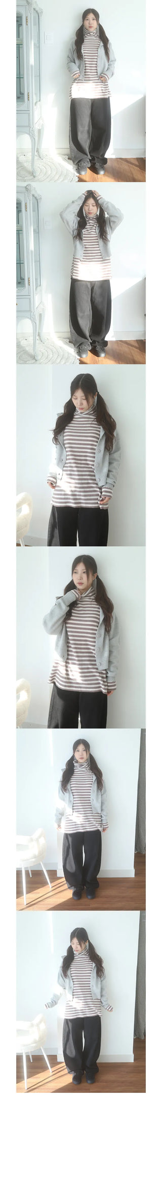 karimi button cardigan