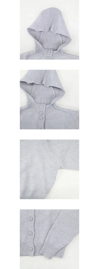karimi button cardigan