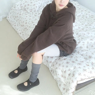 slit ribbed leggings