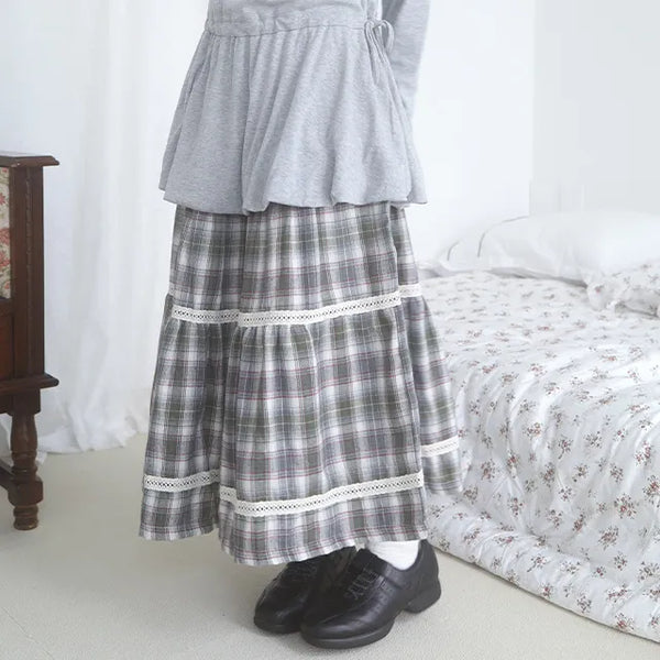 koyori check skirt