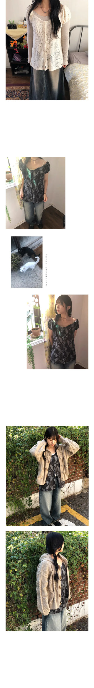 anko knit blouse
