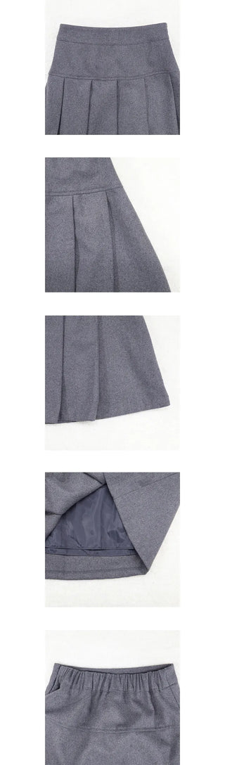 hiosu pleats skirt