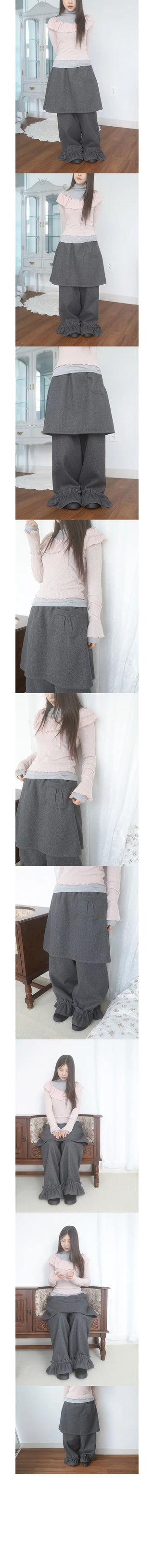 fumi skirt pants