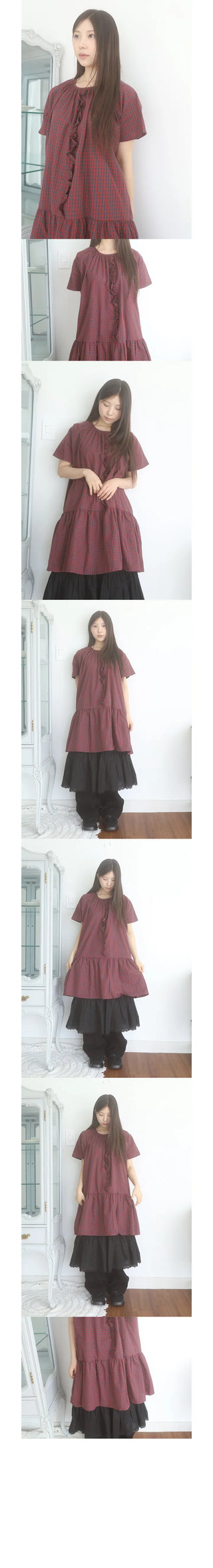 umeo check dress