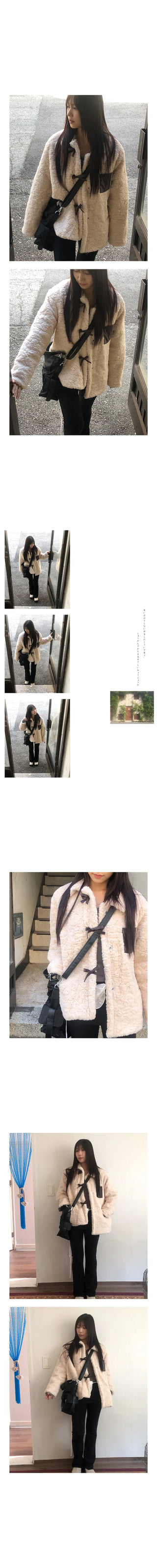 ribbon ppogeulei jacket